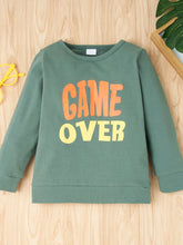 Load image into Gallery viewer, Kids GAME OVER Tee and Joggers Set