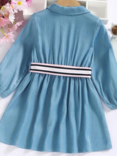 Load image into Gallery viewer, Half Button Long Sleeve Dress