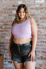Load image into Gallery viewer, White Birch Back Together Full Size Padded Crop Top