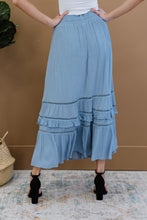 Load image into Gallery viewer, Doe & Rae First Sight Tiered Maxi Skirt