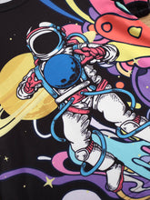 Cargar imagen en el visor de la galería, Camiseta con gráfico de astronauta para niños
