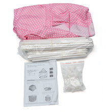 Load image into Gallery viewer, Pink Girls Castle Play Tent Princess Playhouse Children Kids Indoor