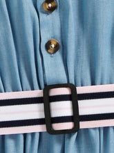 Load image into Gallery viewer, Half Button Long Sleeve Dress