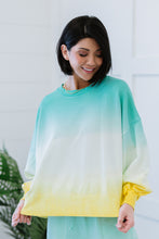 Load image into Gallery viewer, Zenana Hello Summer Full Size Run Ombre Cropped Sweatshirt