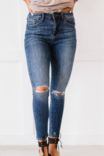 Load image into Gallery viewer, RISEN Amber Full Size Run High-Waisted Distressed Skinny Jeans