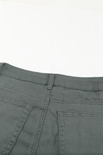 Load image into Gallery viewer, Button Fly Hem Detail Skinny Jeans