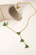 Load image into Gallery viewer, Gotta Fly Butterfly Drop Necklace