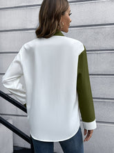 Load image into Gallery viewer, Color Block Button Down Shirt