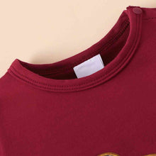 Load image into Gallery viewer, Plaid Bear Graphic MINI BOSS Graphic Jumpsuit