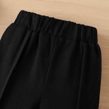 Load image into Gallery viewer, LITTLE BOSS Round Neck Long Sleeve Tee and Pants Set