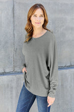 Load image into Gallery viewer, Double Take Full Size Round Neck Long Sleeve T-Shirt