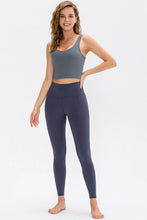 Load image into Gallery viewer, Low-Back Cropped Yoga Tank