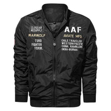 Load image into Gallery viewer, Military Windbreaker Bomber Jacket