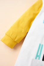 Load image into Gallery viewer, Girls Letter Print Contrast Hooded Jumpsuit