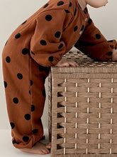 Load image into Gallery viewer, Printed Button Up Dropped Shoulder Jumpsuit