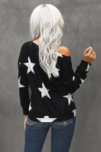 Cargar imagen en el visor de la galería, Sudadera de manga larga con estampado de estrellas