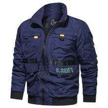 Load image into Gallery viewer, Military Windbreaker Bomber Jacket