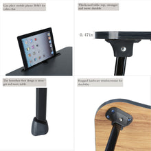 Load image into Gallery viewer, Large Bed Tray Foldable Portable Multifunction Laptop Desk