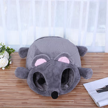 Load image into Gallery viewer, PLUSH BEAR CAT HOUSE