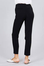 Load image into Gallery viewer, Seam Side Pocket Classic Stretch Crop Pants