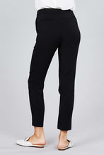 Load image into Gallery viewer, Seam Side Pocket Classic Stretch Crop Pants