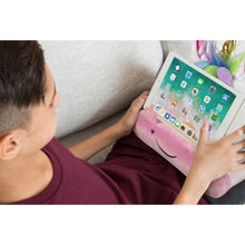 Load image into Gallery viewer, Cuddly Reader Unicorn Book Holder with storage