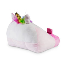 Load image into Gallery viewer, Cuddly Reader Unicorn Book Holder with storage