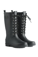 Load image into Gallery viewer, Women Rainboots Black LotOfRain