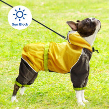 Load image into Gallery viewer, Dog Reflective Rain Coat Jacket