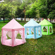 Load image into Gallery viewer, Princess Children's Tent Ball Pool Wigwam Portable Tent For Kids Girl's Castle Play House Outdoor Garden Kid Folding Beach Toys