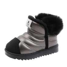 Load image into Gallery viewer, Kids/Big Kids Snow Boots Slip-on Waterproof Ankle Boots
