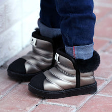 Load image into Gallery viewer, Kids/Big Kids Snow Boots Slip-on Waterproof Ankle Boots