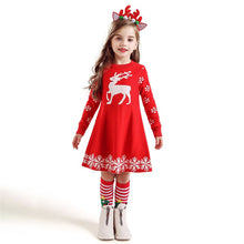Load image into Gallery viewer, Girls Knitted Seasonal Dresses