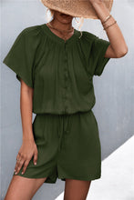 Cargar imagen en el visor de la galería, Mono con cintura con cordón y botones