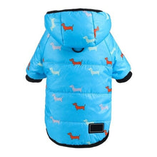Load image into Gallery viewer, Pet Clothes For Dog Winter Warm Coat Puppy Down Jacket Printed Hoodies