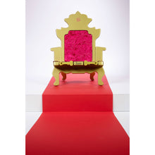 Load image into Gallery viewer, Gold Throne Book/Tablet Holder With Charger Slot