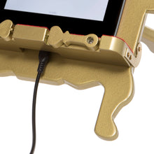 Load image into Gallery viewer, Gold Throne Book/Tablet Holder With Charger Slot
