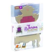 Load image into Gallery viewer, Gold Throne Book/Tablet Holder With Charger Slot