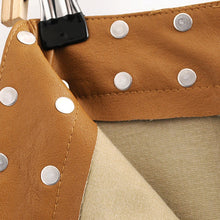 Load image into Gallery viewer, Vintage A Line Solid PU Leather High Waist Skirt
