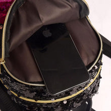 Load image into Gallery viewer, Girls Bow Tie Small Sequins Backpack