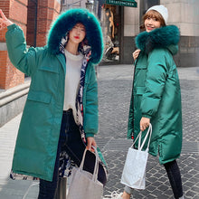 Load image into Gallery viewer, Women Parka Coats Double Sided Wear