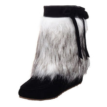 Load image into Gallery viewer, Women's Boot Height Increasing Suede Plush Winter