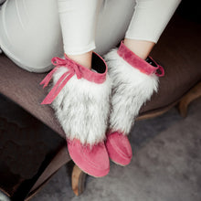 Load image into Gallery viewer, Women's Boot Height Increasing Suede Plush Winter