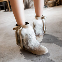 Load image into Gallery viewer, Women's Boot Height Increasing Suede Plush Winter