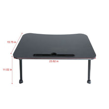 Load image into Gallery viewer, Large Bed Tray Foldable Portable Multifunction Laptop Desk