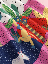 Load image into Gallery viewer, Girls Mixed Print Flutter Sleeve Dress