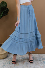 Load image into Gallery viewer, Doe & Rae First Sight Tiered Maxi Skirt