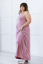 Load image into Gallery viewer, Zenana Beach Vibes Full Size Cami Maxi Dress in Light Rose