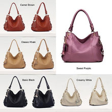 Load image into Gallery viewer, Women's Vegan Tote Style Handbag