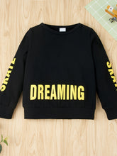 Cargar imagen en el visor de la galería, Conjunto de top y pantalón DREAMING para niña
